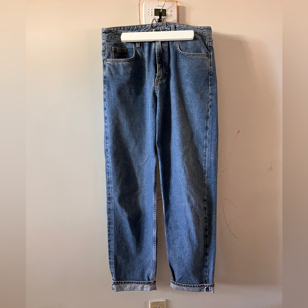 COS tapered fit cropped leg Blue Denim Jeans size 25